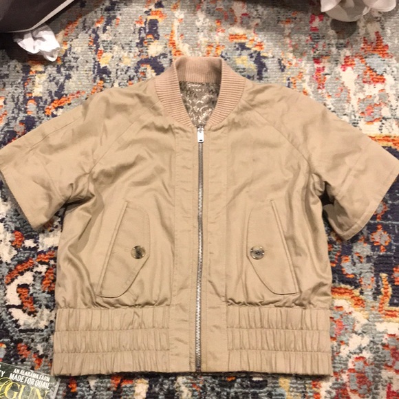 Marc by Marc Jacobs reversible khaki brocade - Picture 6 of 7